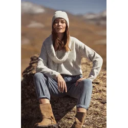 Marisse Womens Hat Z-Cz-4527 Grey Mel