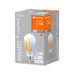 LEDVANCE SMART+ LEDVANCE SMART WiFi E27 8W Edison jasno 827-865 - Steklo