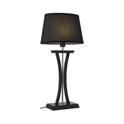 Cottex B2429SV - Stona lampa NEW CHELSEA 1xE14/40W/230V crna