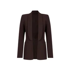 Anna Field Blazer temno rjava