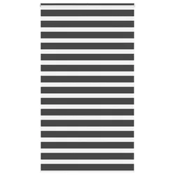 Zavjesa zebra crna 120x200 cm širina tkanine 115,9 cm poliester