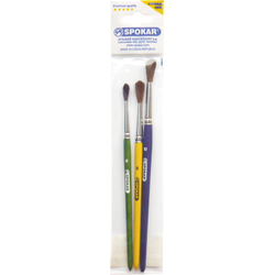 Čopiči za akvarel SET 7102/1200 okrogli Spokar - 1 SET