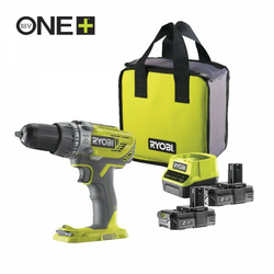 Ryobi aku udarna bušilica-odvijač ONE+ R18PD3-220S