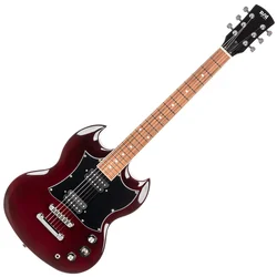 PSD Guitars DCT-100 Cherry Red Električna kitara