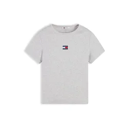Tommy Jeans Majica pegasto siva
