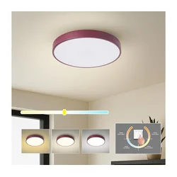 Brilagi - LED plafonsko svetlo POOL LED/36W/230V 3000/4000/6000K 30 cm bordo