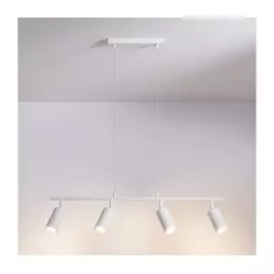 Brilagi - Luster na sajli SELE 4xGU10/30W/230V bela