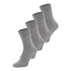 ESPRIT Nogavice Solid pegasto siva