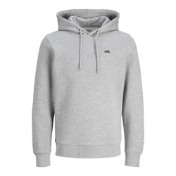 JJ REBEL Muški duks s kapuljačom 12263852, Sivi