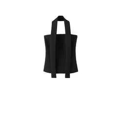 MANGO Top ZOE črna