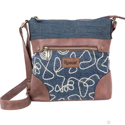 Torba na rame Jeans Glossy, 121357