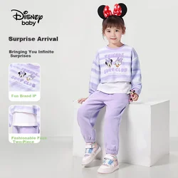 Disney Baby Komplet za devojčice, Duks i donji deo trenerke, Ljubičasta