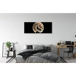 tulup.si Slika na platnu Volk luna 140x70 cm