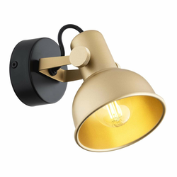 Argon 8248 - Reflektor LENORA 1xE14/7W/230V zlatna/crna