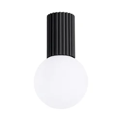 Sollux SL.1713 - Stropna svetiljka za kupatilo HALO 1xG9/8W/230V IP44 crna