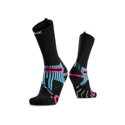 X-BIONIC Hike Anatomix Crew nogavice, x black (EU 39-41)