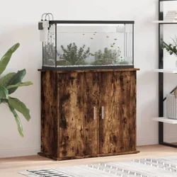 Stalak za akvarij boja hrasta 81 x 36 x 73 cm konstruirano drvo