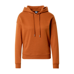 Womens hooded caramel