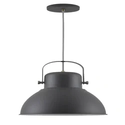 Rea Light Zoe-L HN8260L-BL Visilica, E27, 60W, O32cm, Crna