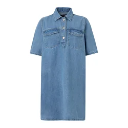Noisy may Dolga srajca NMINDIE moder denim