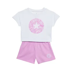 CONVERSE Komplet sliva/bela