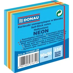 Donau Samolepilna blazinica mini - 50x50 mm, 250 l., modri odtenki