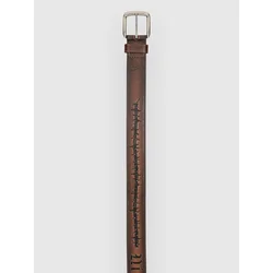 Nike Thorn Embossed Leather Belt brown