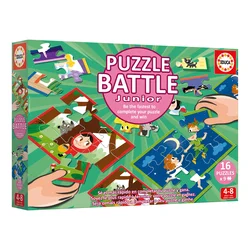 EDUCA Puzzle Bitka pravljic 16x9 kosov