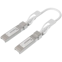 Ubiquiti UACC-Uplink-SFP28-3M Direct attach cable with auto link optimization for seamless 1G SFP, 10G SFP+, and 25G SFP28 interconnects between UniFi