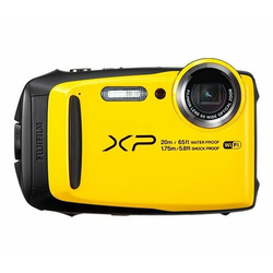 Fujifilm Digitalni fotoaparat Fujifilm XP120 16.4 mio. pikslov, optični zoom: 5 x rumen, odporen proti zmrzali, odporen na udarce, vodood