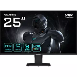 Gigabyte Gaming monitor GS25F14, 25 FHD (1920x1080), SS IPS, 144Hz