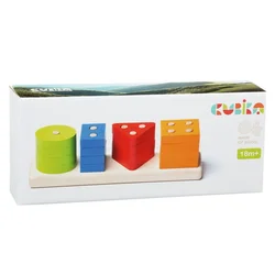 CUBIKA GEOMETRIČNI RAZVRŠČEVALEC OBLIK 2