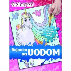 Jednorozi - bojanka sa vodom