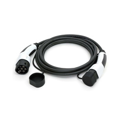 PLATINET kabel za polnjenje električnih avtomobilov, tip 2, 22 KW, 3 faze, 32A, 5m, črn