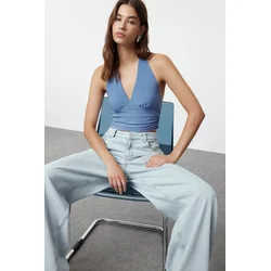 Trendyol Milla Ženska bluza TWOSS24BZ00061, Plava