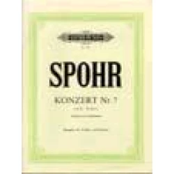 SPOHR : note VIOLIN KONZERT E-MOLL NR.7