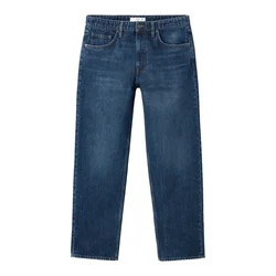 MANGO MAN Kavbojke Moby moder denim