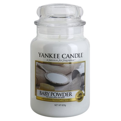 Yankee Candle Baby Powder dišeča sveča  623 g Classic velika