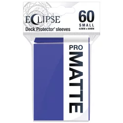 Ultra Pro Matte Eclipse Small Desk Protector Sleeves 60 - Royal Purple