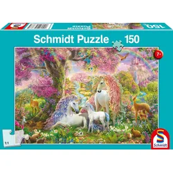 Schmidt - Puzzle Rože in samorogi - 150 kosov