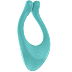 SATISYFER Vibrator za parove Endless Love, 3 motora, Tirkizni