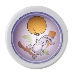 Rabalux Plafonjera Hopply, LED, Na baterije, 0.3W, o10cm, Bela