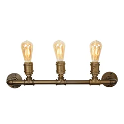 BB Link W0095-3 RUSTIK 35 Zidna lampa 3xE27, Cupreous