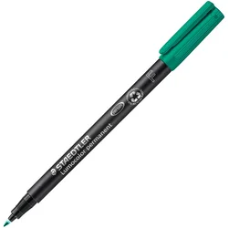 MARKER PERMANENTNI 0,6MM RECIKLIRANI LUMOCOLOR STAEDTLER 318-5 ZELENI