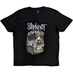 Slipknot Majica Skull Group Unisex Black XL