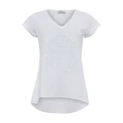 Zwillingsherz Majica Positive Mind pegasto bela