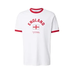 LEVIS ® Majica England  Ringer Tee rdeča / bela