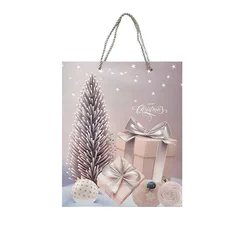 Božićne vrećice Merry Christmas Srebrna