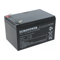 Baterija za UPS 12V 12Ah EuroPower ES12-12A