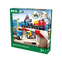 BRIO Vlak in gradbeni komplet